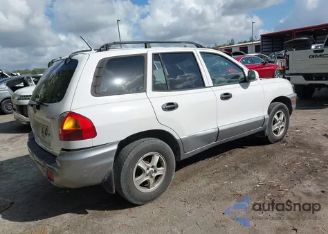 2004 Hyundai Santa Fe z USA, uszkodzony, nr VIN KM8SB12BX4U830339